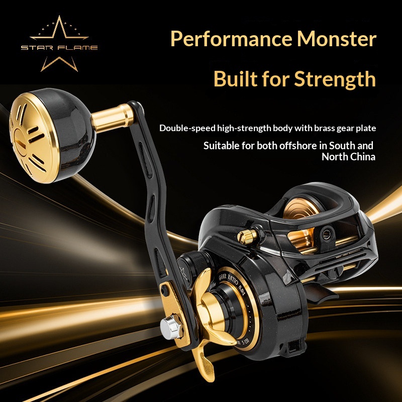 ECOODA Star Flame X 600 Baitca - Trolling Reel ulasan dan harga