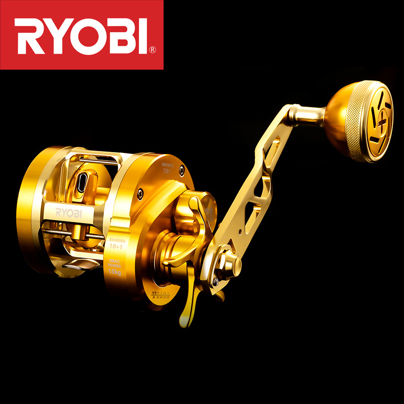 JapanRYOBIRyobiVARIUSValius Go - Trolling Reel ulasan dan harga