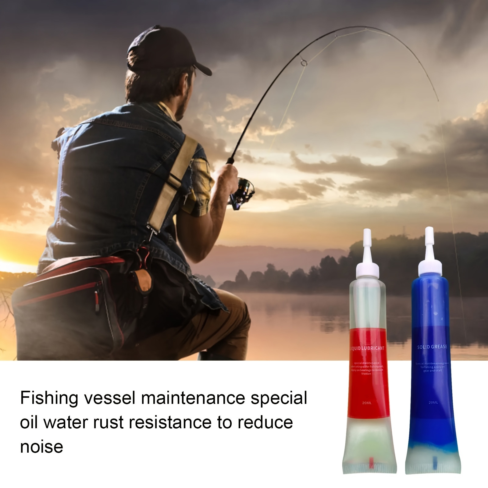 4pcs Fishing Wheel Maintenance - Fly Reel ulasan dan harga